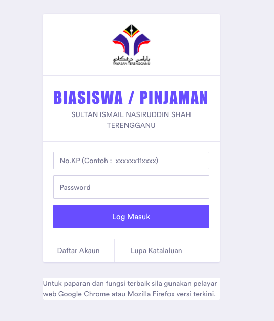 Cara Mohon Biasiswa /Pinjaman Pelajaran Yayasan Terengganu Tahun 2021. Mohon Secara Online