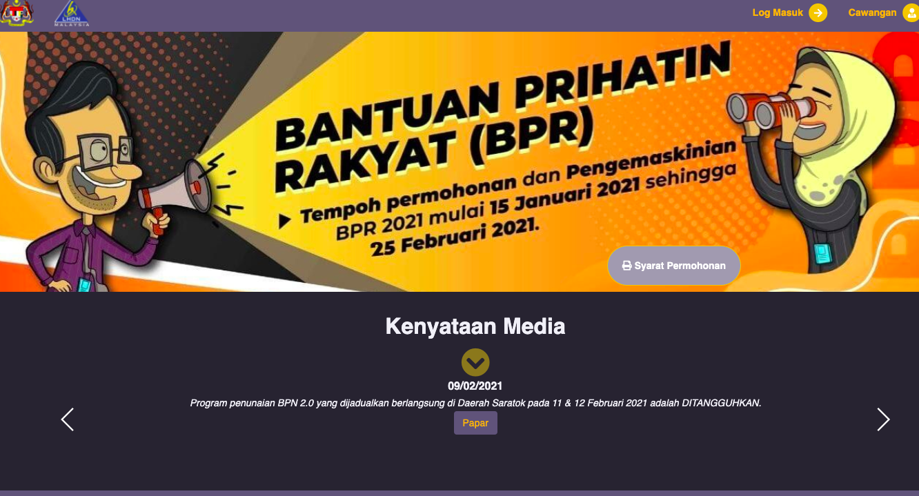 Bayaran BPR Fasa 2 Dikreditkan Ke Akaun Penerima Hujung April & Awal Mei Ini Secara Berperingkat