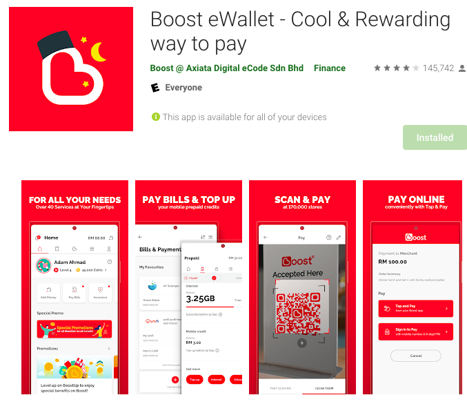 Daftar & Tebus Kredit Percuma e-Belia RM150 Boost e-Wallet. Ini Cara Daftarnya 