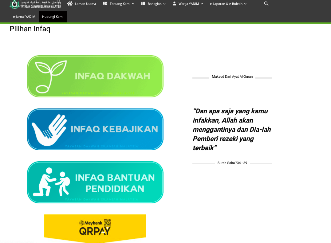 Jangan Malu & jangan Segan! Tuala Wanita Percuma Untuk Mereka Yang Memerlukan Tersedia Di Kedai MAIWP & YADIMart
