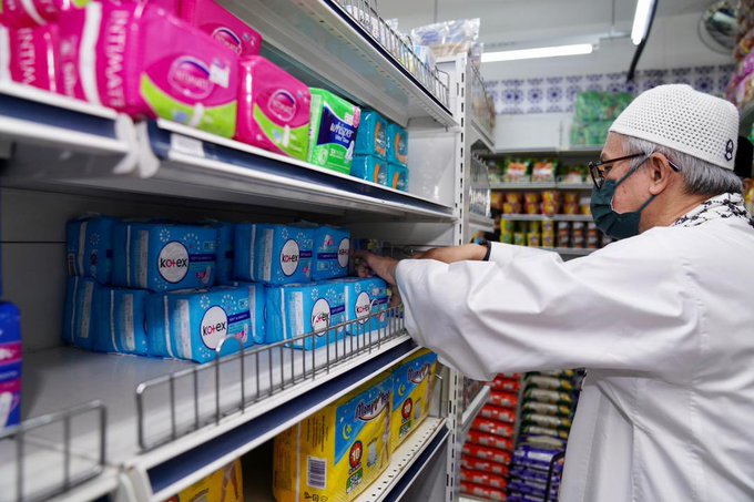 Jangan Malu & jangan Segan! Tuala Wanita Percuma Untuk Mereka Yang Memerlukan Tersedia Di Kedai MAIWP & YADIMart