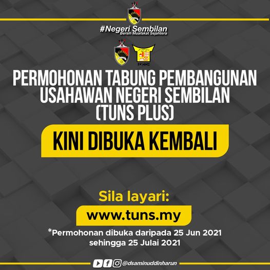 Cara Mohon TUNS PLUS Pembiayaan Sehingga RM15,0000 Untuk Usahawan Mikro Negeri Sembilan. Mohon Online Lebih Cepat