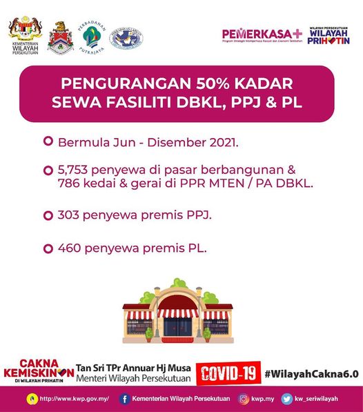 Insentif Terkini Buat Penjaja, Usahawan & Belia Berniaga Wilayah Persekutuan Kuala Lumpur, Putrajaya & Labuan