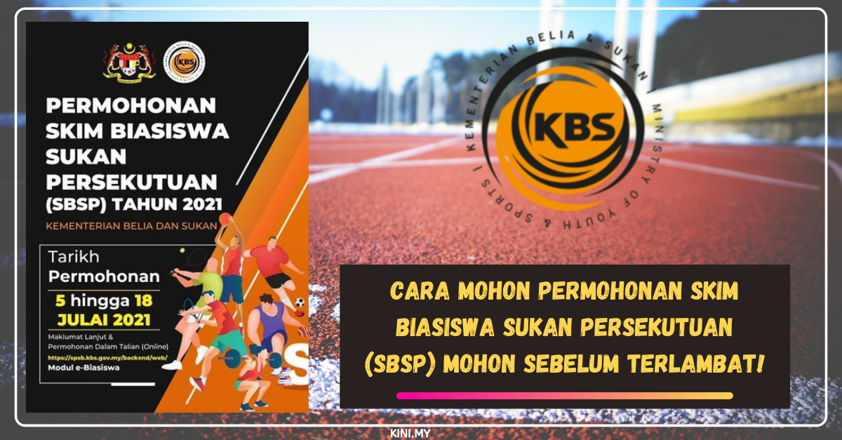 Cara Mohon Permohonan Skim Biasiswa Sukan Persekutuan (SBSP) Mohon Sebelum Terlambat!