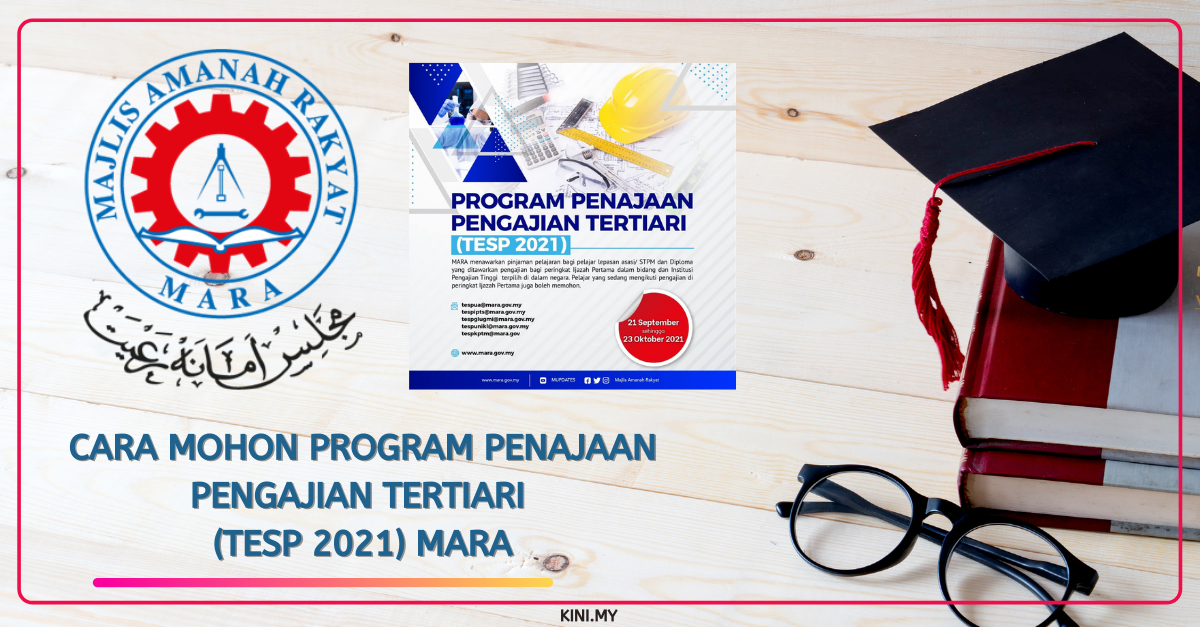 [Terkini] Cara Mohon Program Penajaan Pengajian Tertiari (TESP 2021) MARA