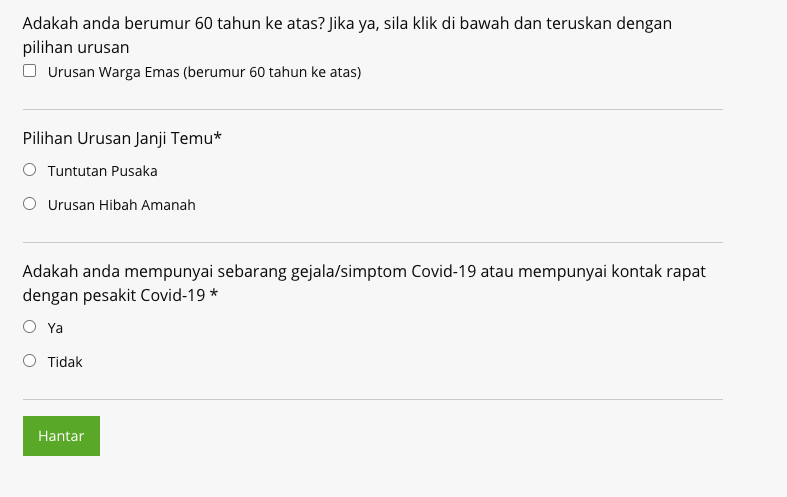 Ada Urusan Di Tabung Haji Secara Bersemuka? Buat Janji Temu Secara Online Dahulu, Dapat Tarikh Baru Hadir Ke Cawangan Yang Terdekat 