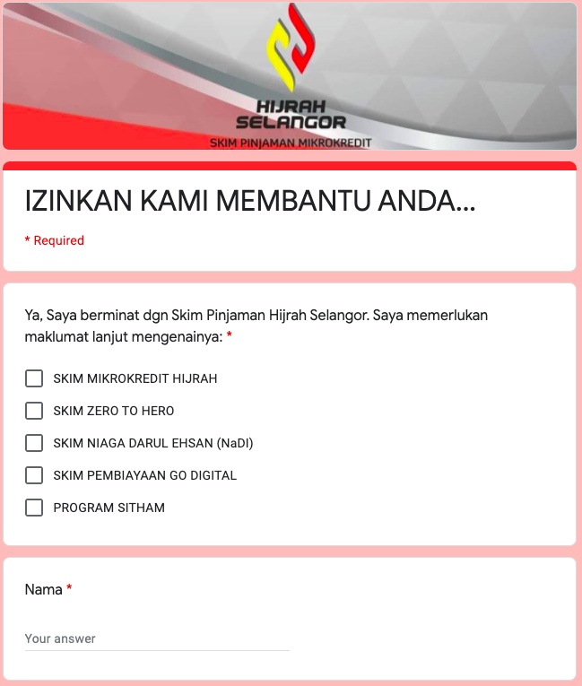 Cara Mohon Pinjaman Perniagaan Skim Godigital Sehingga RM5,000 Yayasan Hijrah Selangor & Foodpanda