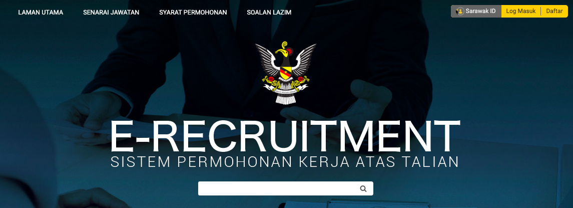 Anda Orang Sarawak? Ini Cara Mohon Kerja Secara Online Melalui eRecruitment Suruhanjaya Perkhidmatan Awam Negeri Sarawak