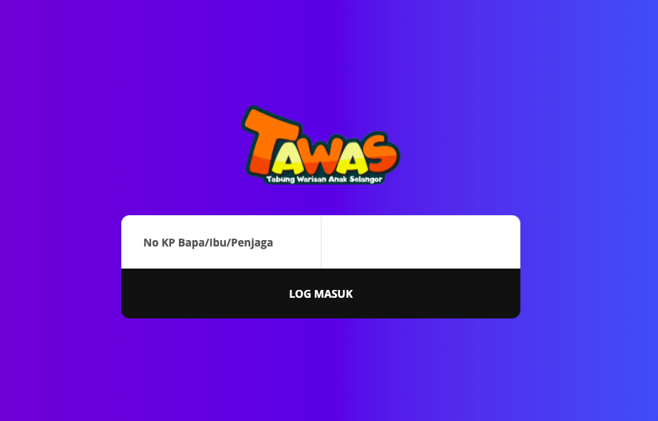 Program Bantuan Masuk Sekolah (PBMS) TAWAS, Sila Kemaskini Maklumat Untuk Agihan Secara Online