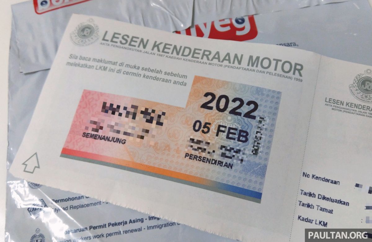 Nak Renew Lesen Kenderaan Motor (LKM) Di Kaunter JPJ? Bawa Dokumen Ini & Ikut Panduan Dari JPJ