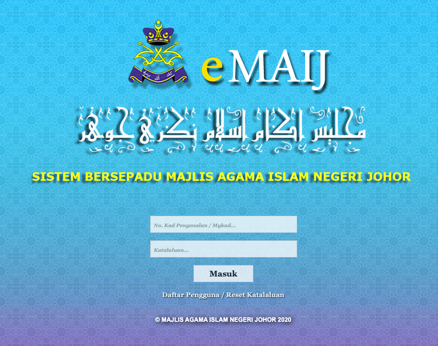 4 Jenis Bantuan Permohonan Bantuan Zakat Secara Online Ebantuan MAINJ. Akses Masuk Melalui 2 Pautan Sahaja