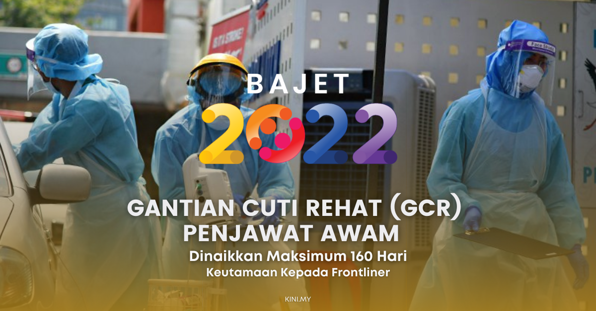 Gantian Cuti Rehat (GCR) Penjawat Awam Dinaikkan Maksimum 160 Hari