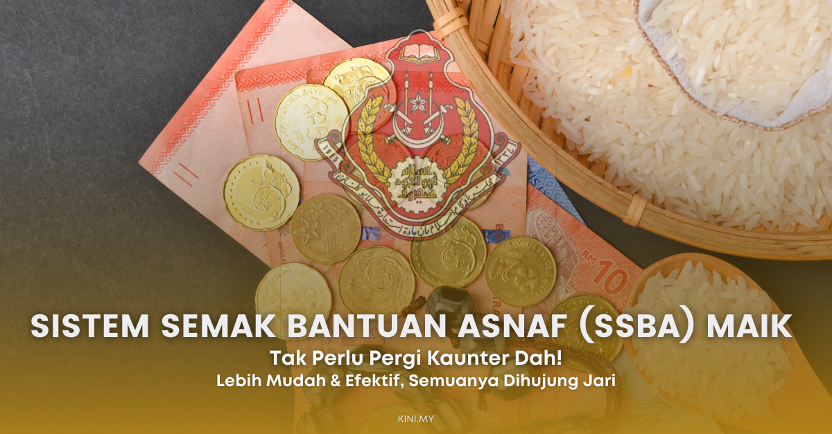 Guna Sistem Semakan Bantuan Asnaf (SSBA) Untuk Check Bayaran Bantuan Zakat MAIK. Lebih Mudah & Efektif!