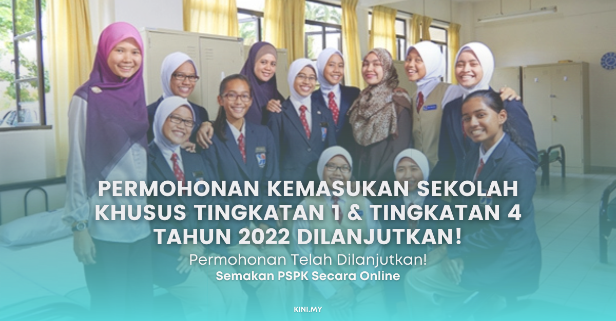 Permohonan Kemasukan Sekolah Khusus Tingkatan 1 & Tingkatan 4 Tahun 2022 Dibuka! Mohon Di Pautan Ini