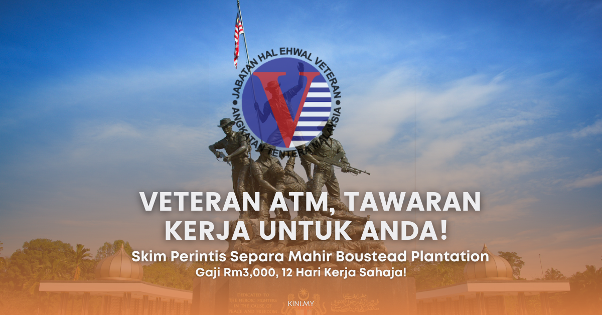 Veteran ATM, Tawaran Kerja Untuk Anda! Skim Perintis Separa Mahir Boustead Plantation Gaji RM3,000