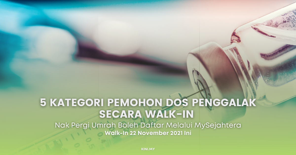5 Kategori Pemohon Dos Penggalak Secara Walk-In & Cara Mohon Melalui MySejahtera