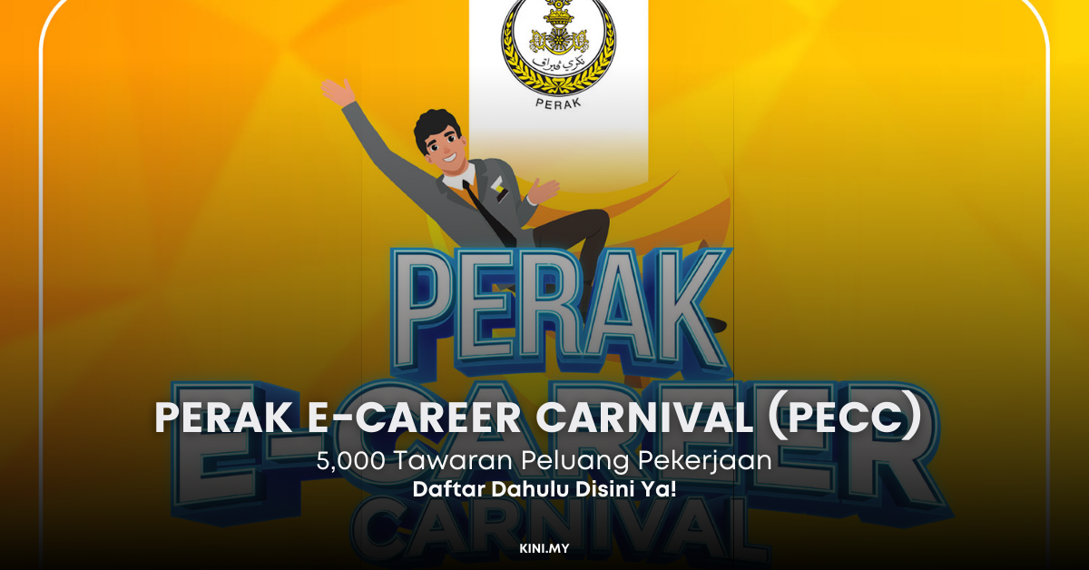 5,000 Tawaran Peluang Pekerjaan Melalui Perak E-Career Carnival (PECC)
