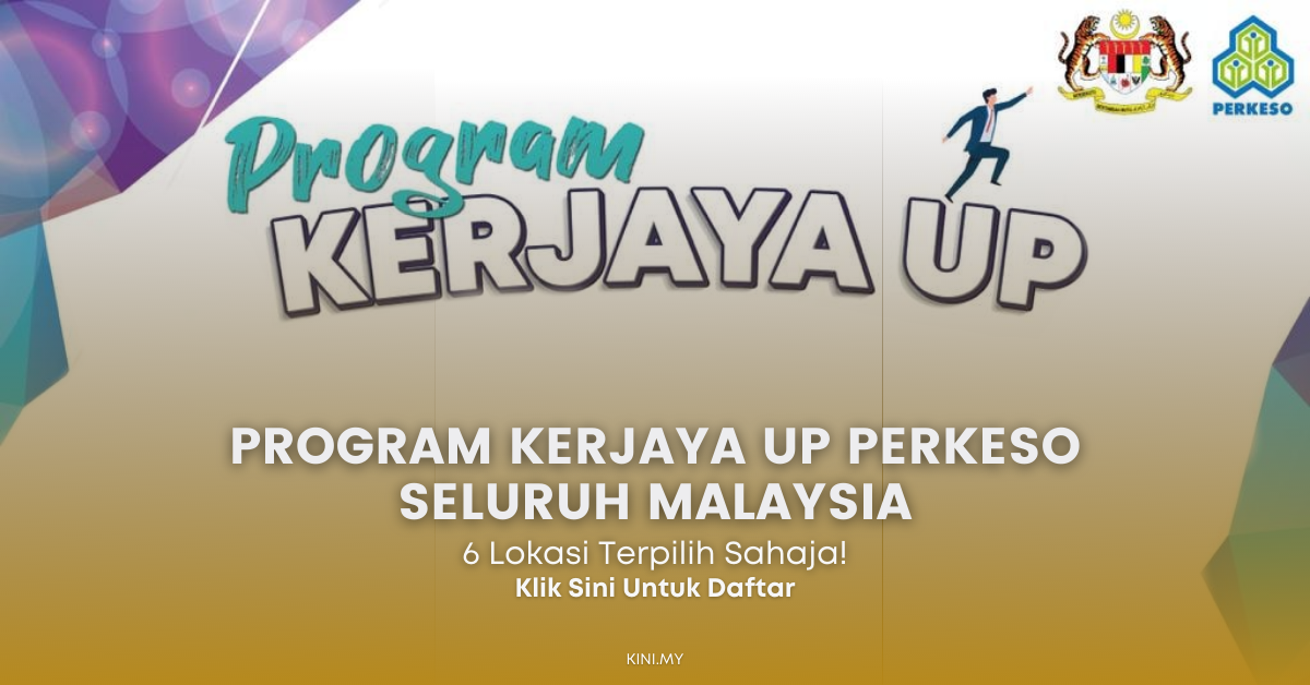 Program Kerjaya UP Di Enam Lokasi Seluruh Negara. Daftar Cepat Kalau Nak Dapat Kerja!