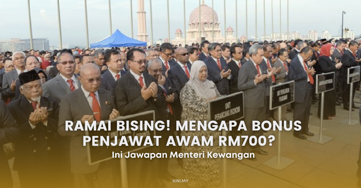 Ramai Bising! Mengapa Bonus Penjawat Awam RM700? Ini Jawapan Menteri Kewangan