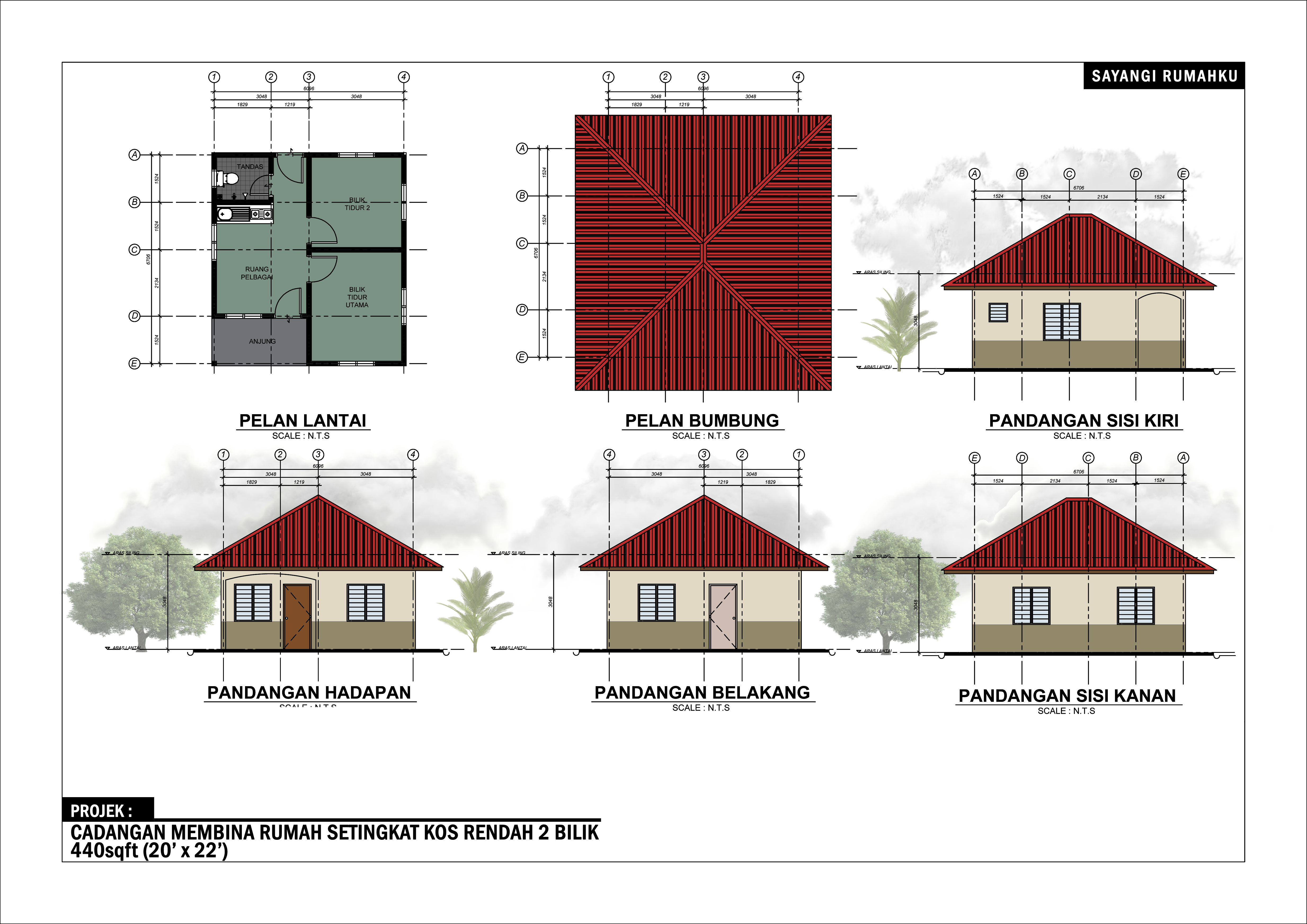 Cara Mohon Bantuan Baik Pulih & Bina Baru Rumah Sayangi Rumahku Yayasan Perak