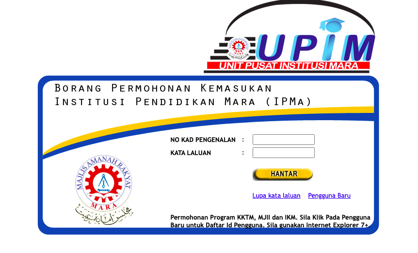 Cara Mohon Program Intensif Bahasa Inggeris (IEP) Kolej Profesional MARA (KPM) Sesi 5/2021 Pengambilan Disember