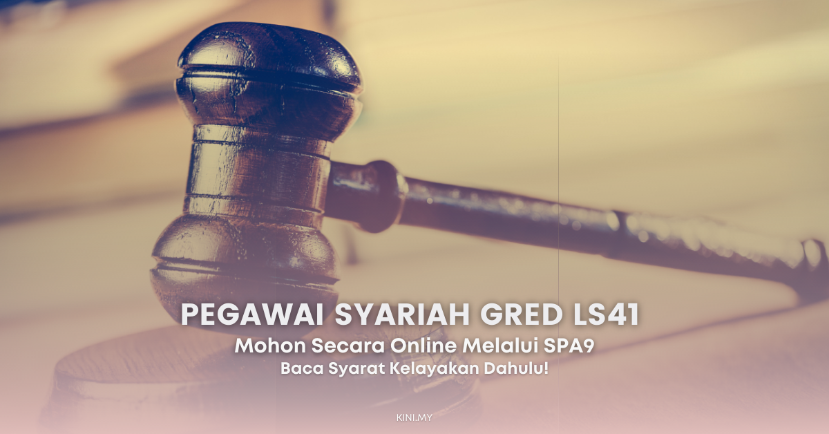 Cara Mohon Jawatan Pegawai Syariah Gred LS41 Melalui SPA9. Baca Syarat Dahulu Baru Mohon