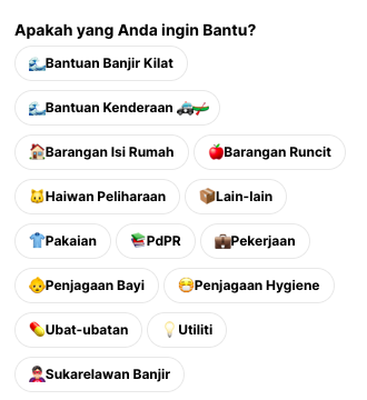 [KitaJaga.co] Mohon & Sumbangkan Bantuan Kepada Mangsa Banjir Disini Sahaja