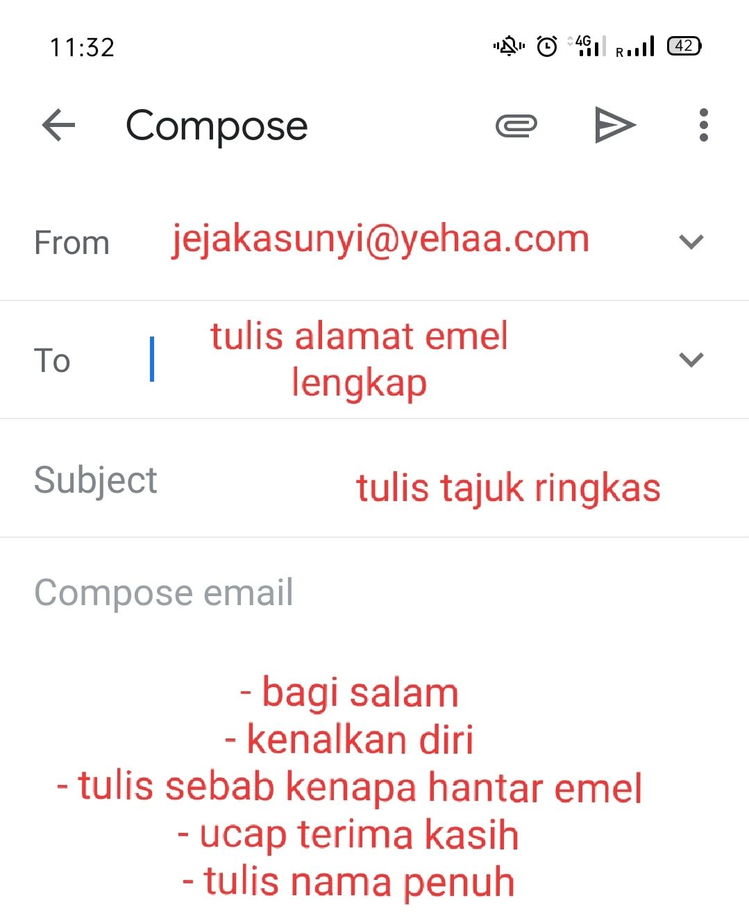 Ada Lagi Ke Tak Tahu Cara Menulis Emel? Senang Je Kalau Ikut Langkah-Langkah