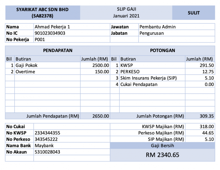 Anda Pemilik Bisnes Enterprise? Ini 4 Sebab Kenapa Anda Perlu Slip Gaji