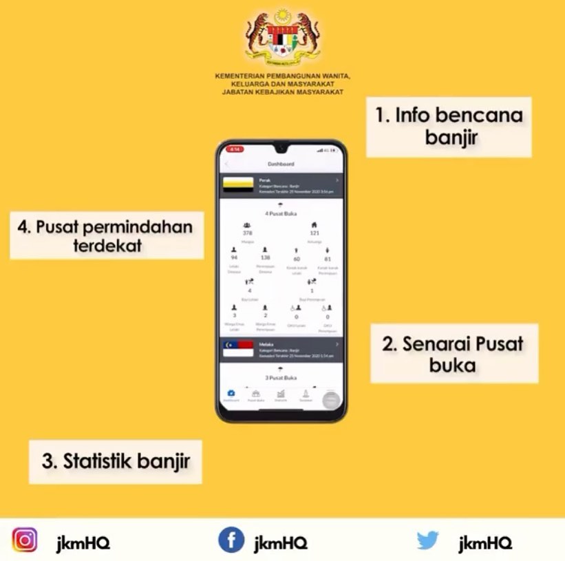 Muat Turun Aplikasi InfoBencana JKMv2. Install Siap-Siap Untuk Maklumat Terkini Bencana