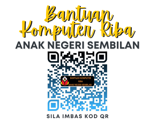 Cara Mohon Bantuan Komputer Riba Anak Negeri Sembilan Asnaf & B40