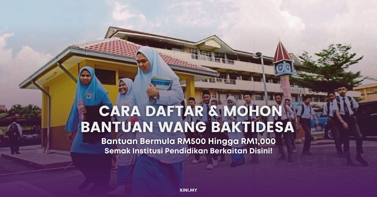 Cara Daftar & Mohon Bantuan Wang BaktiDesa Sebanyak RM500 Hingga RM1,000