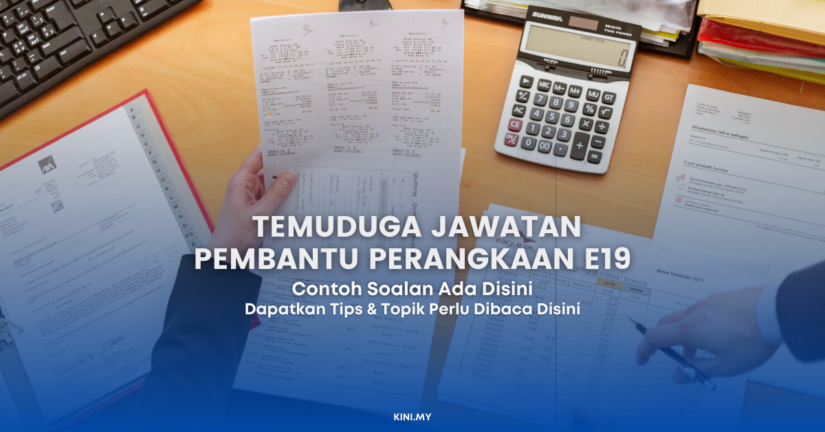 Contoh Soalan Temuduga Jawatan Pembantu Perangkaan E19, Confirm Dapat Kalau Buat Persiapan Ini
