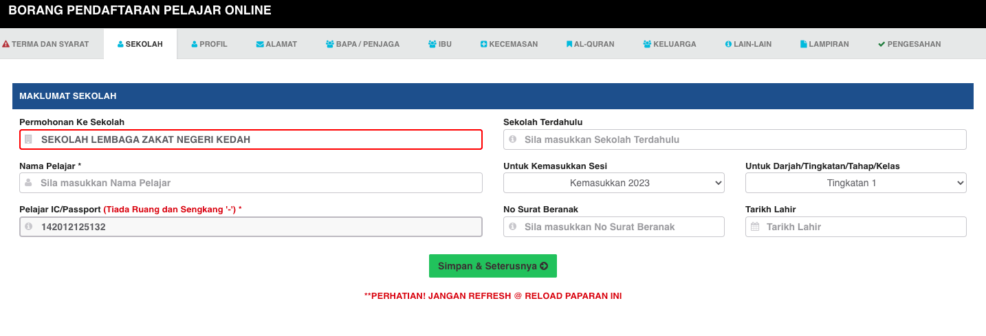 Tawaran Tajaan Pengajian di Sekolah Zakat Kedah, Cara Mohon Bagi Pelajar Sekolah Tingkatan 1 & 4 Sesi 2022