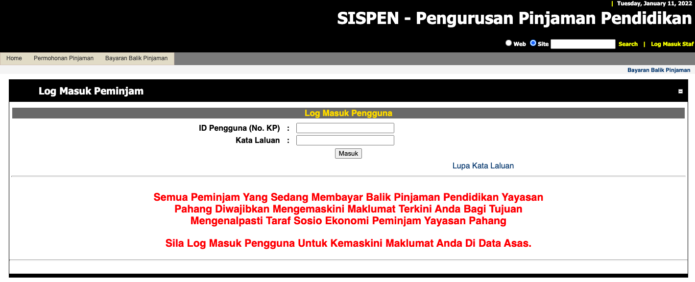 Cara Dapatkan Diskaun 20% Bayaran Balik Pinjaman Pendidikan Yayasan Pahang