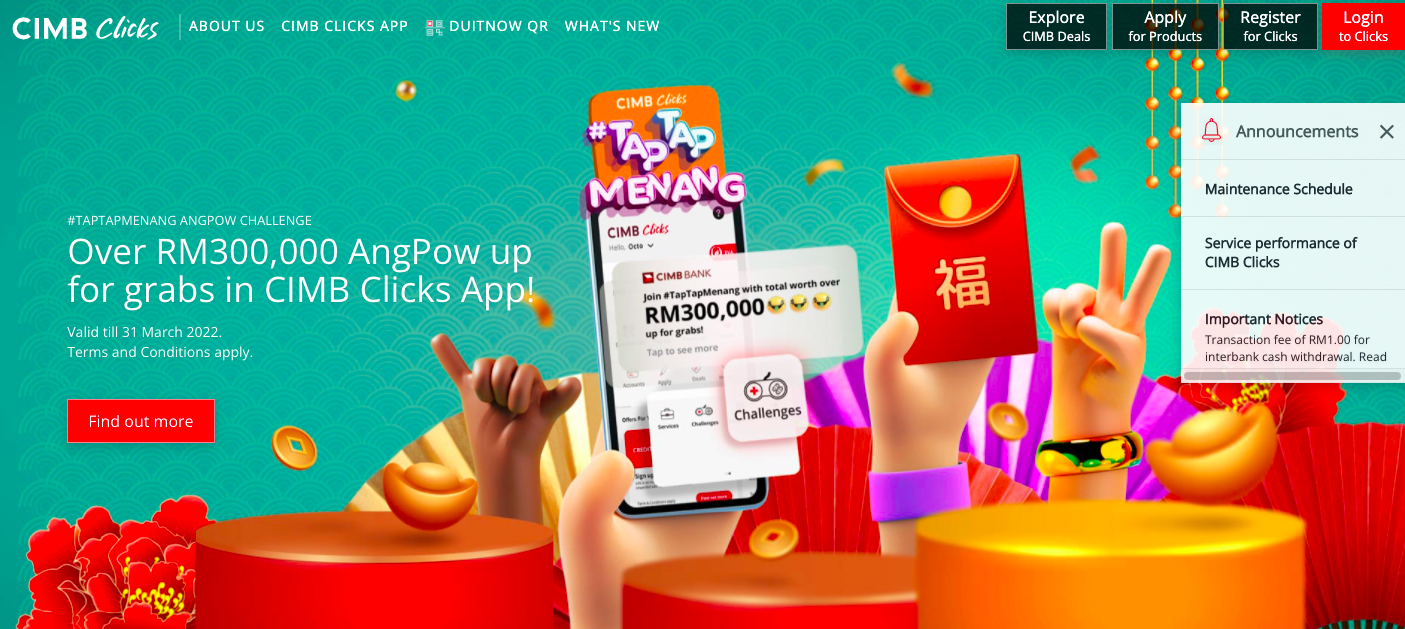 Cara Update Nombor Phone Untuk TAC CIMB Secara Online. Mudah Giler!