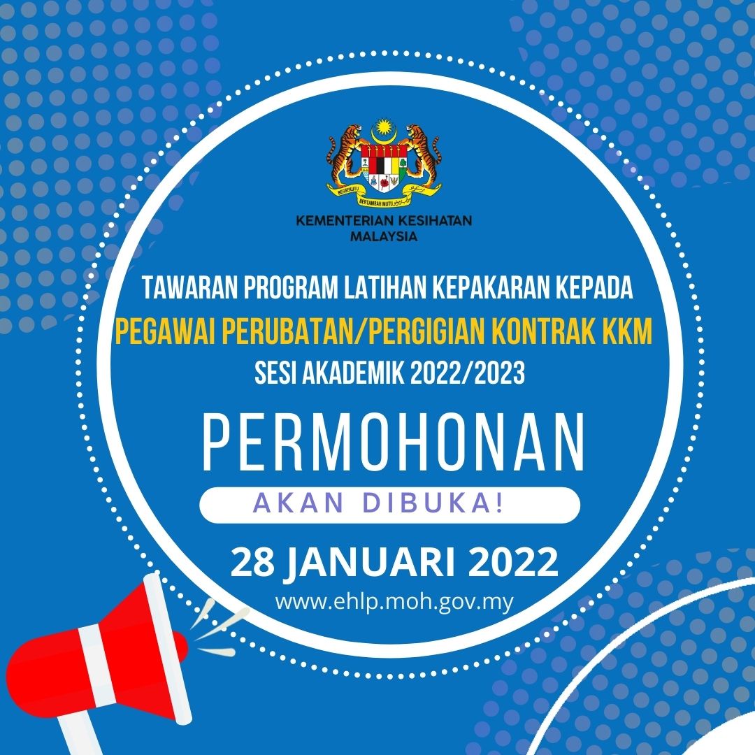 Cara Mohon eHLP KKM, Cuti Belajar Bergaji Penuh Pegawai Lantikan Tetap Bukan Gunasama KKM