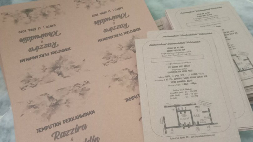 Musim Kahwin Kan? DIY Je Kad Kahwin Guna Microsoft Publisher
