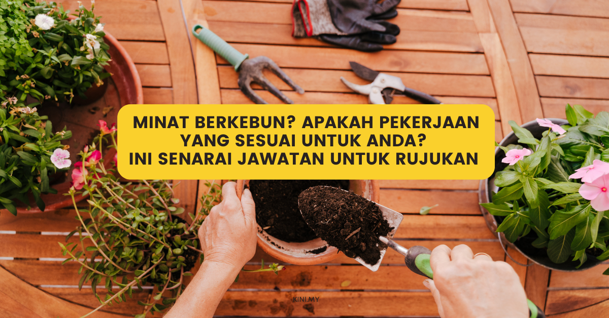 Minat Berkebun? Apakah Pekerjaan Yang Sesuai Untuk Anda? Ini Senarai Jawatan Untuk Rujukan