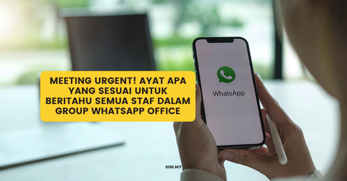 Memo Perubahan Cuti Umum & Tarikh Mula Bekerja Melalui Emel & WhatsApp. Boleh Ambil Ayat Ini Sebagai Contoh