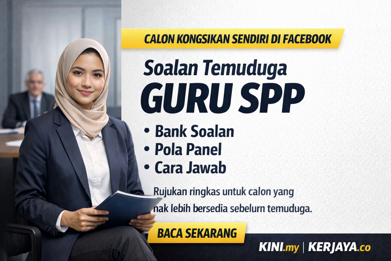 Soalan Temuduga Guru SPP Yang Dikongsi Sendiri Oleh Calon Facebook: Bank Soalan, Pola Panel dan Cara Jawab